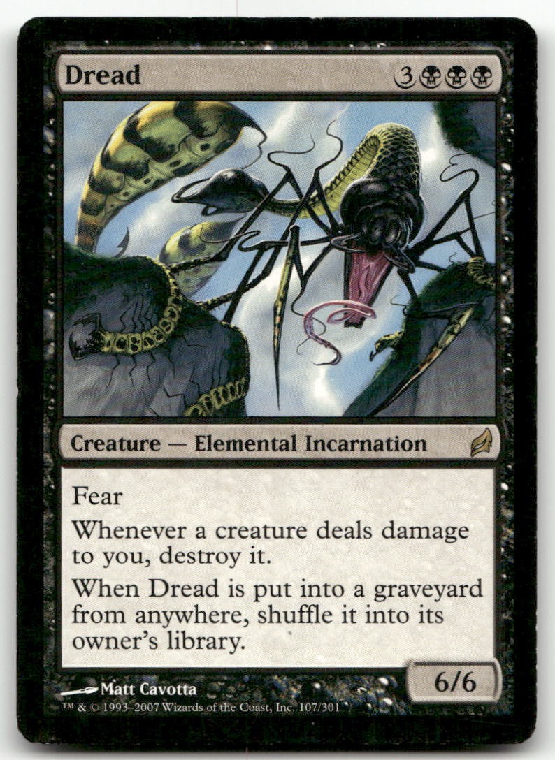 Dread #107 (LP) Lorwyn LRW Magic MTG
