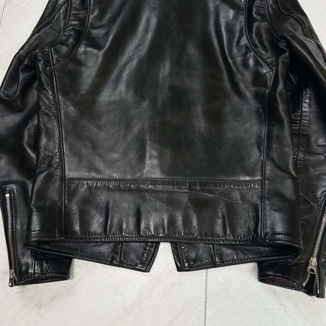 Schott 641XXH Horsehide Single Riders Jacket 34 Black | eBay