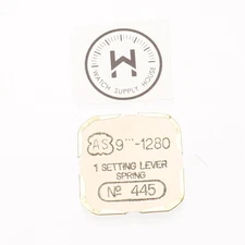 AS 1280 Watch Setting Lever Spring Set Bridge Watchmaker New Old Stock (C19R2)