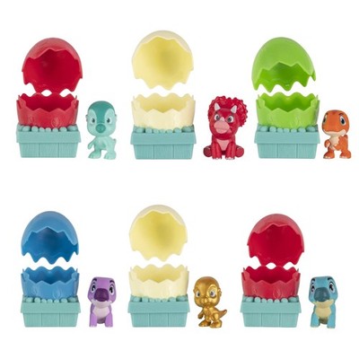 Dino Ranch 6 Piece Blind Figures Set Collectible Surprise Dino Toys