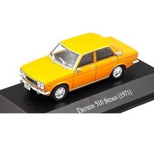 DATSUN 510 SEDAN 1971 jaune 1:43 Voitures Mémorables Mexique diecast Ixo Altaya