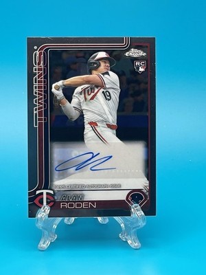 2025 Topps Chrome Update Autographs Alan Roden #AC-AR (RC)
