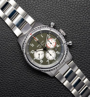 Breitling Aviator 8 AB0119 Fullset 2024 Box+Papers - 2 Jahre Garantie