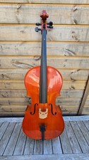 Stentor Student 1/4 Size Cello Wooden String Instrument Carry Case - No Bow