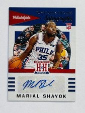 2019-20 Chronicles Hometown Heroes Marial Shayok Autographs RC /99