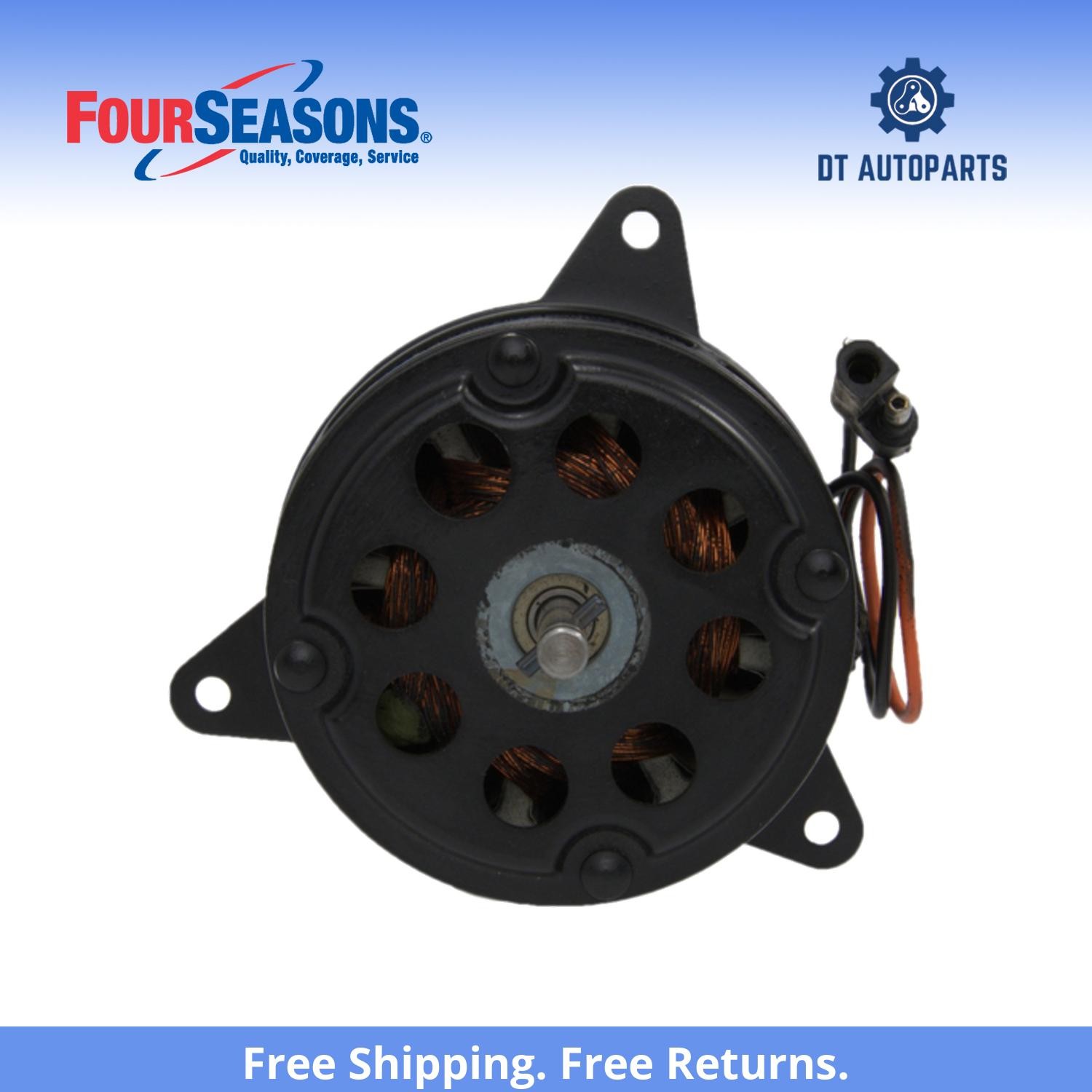 For 1990-1991 Chrysler TC Maserati - Engine Cooling Fan Motor Four Seasons