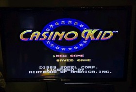 CASINO KID - 1989 Sofel, Nintendo, NES - Complete w/ Box & Manual