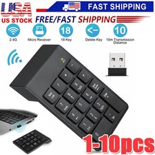 Wireless USB Number Numpad Numeric Keypad Num...