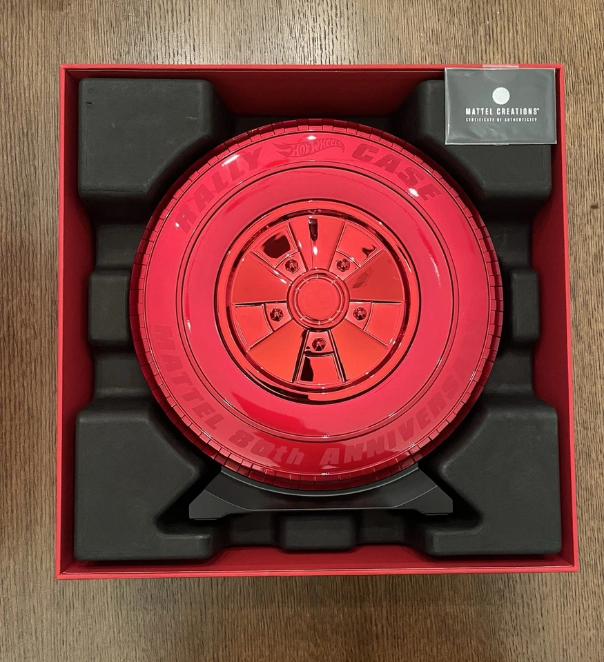Mattel 80th Anniversary Hot Wheels Original 16 Exclusive Rally Case - NO CARS - Image 4 of 4