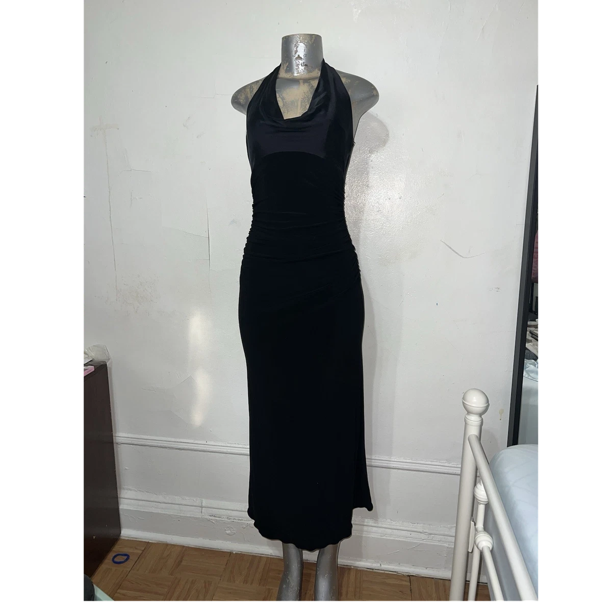 slim fit dress slacks Laundry HU07D04 - Long Sleeve Sheath Formal Dress 0 / Black main image 0