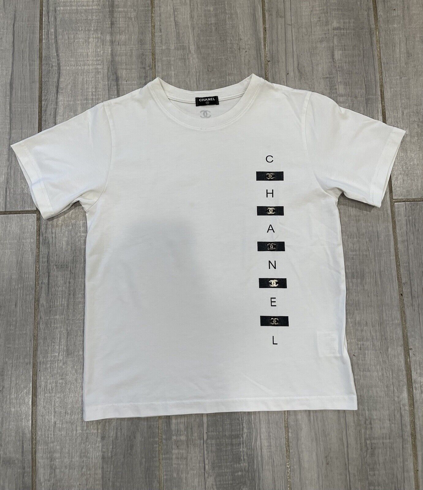 White Chanel T Shirt 