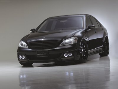 Cars wald international mercedes benz s 63 amg w221 Desk Mat Stitched