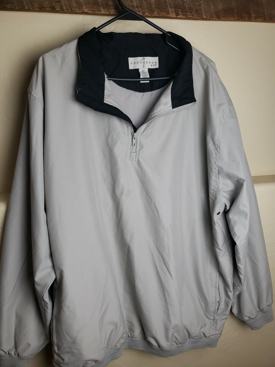 consensus golf pullover mens XLT Beige jacket | eBay consensus golf pullover mens XLT Beige jacket | eBay