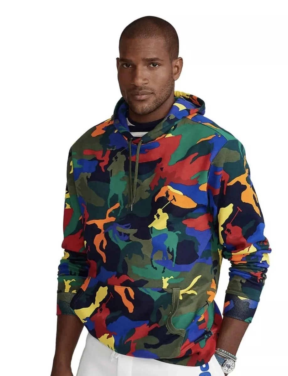 Camo hoodie mens hotsell big and tall