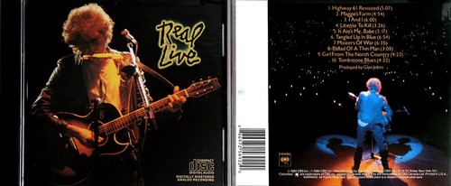 DYLAN BOB *BRAND NEW* "REAL LIVE" 1984 US COLUMBIA CD