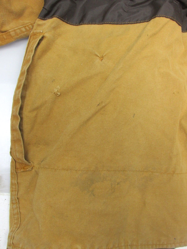 Vintage SafTbak Canvas Upland Hunting Jacket Mens Heavily Worn Small Game Coat - Picture 11 of 12