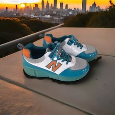 JIANDIAN Rollschuhe  Heelyschuhe Sneaker m, Rollen Klettverschluss Größe 38 L@@K