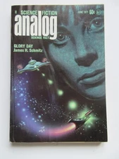Analog Science Fiction June, 1971 Issue - Schmitz, Dickson, AD Foster