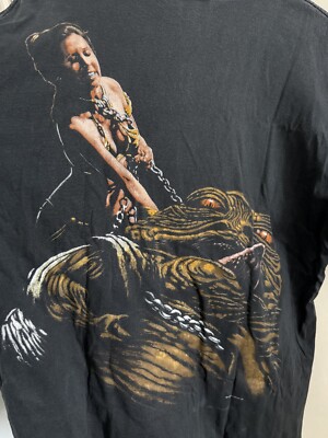 Vintage 1996 Star Wars Return of the Jedi Princess Leia Jabba the