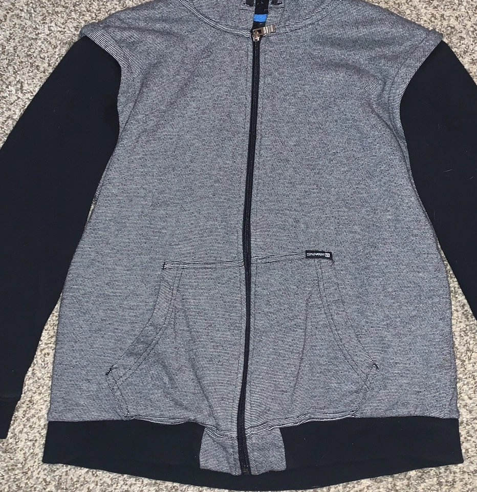 Ocean Current Niños Chaqueta Gris y Negro Talla Grande Foto 2 de 4