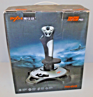 PXN-2113 PRO USB Flight Stick PC Joystick Flight Simulator Wired Gaming
