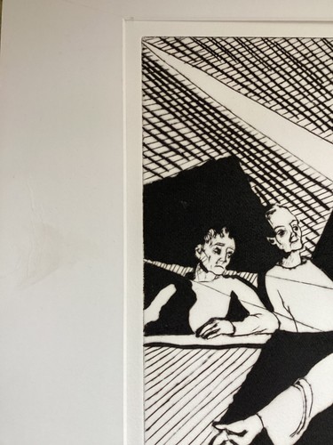 The Washing of The Disciples Feet Artists Proof Etching Francis Hoyland - Picture 12 of 12