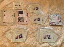25 Creative Memories Mixed Lot, Short Story, Page Patterns  Holiday Gift Tags