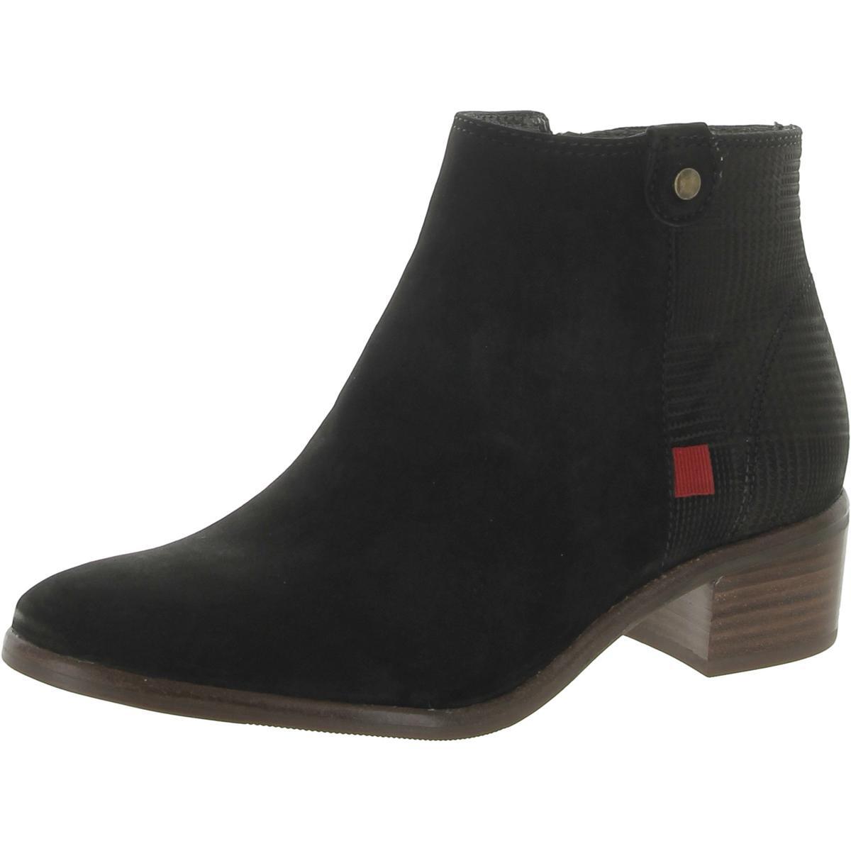 Женские ботильоны Marc Joseph Lenox черного цвета на каблуке 5 см BM BHFO 0620 3990₽