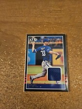 2019 PANINI DONRUSS BASEBALL RETRO MATERIALS #85M-JH J.A. HAPP BLUE JAYS NM/M