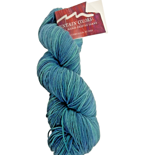 Mountain Colors Yarn Montana Crazy Foot Merino Wool Harmony Mist 425 Yd Hand Dye