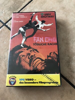 Fan Chu - Tödliche Rache [VHS] VPS Einleger gelb, Eastern