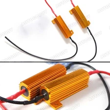 2x Load Resistors LED Bulbs Turn Signal Light Blink Flash Fix