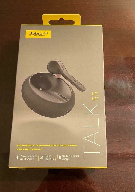 Jabra Talk 55 Bluetooth Headset - Black 
