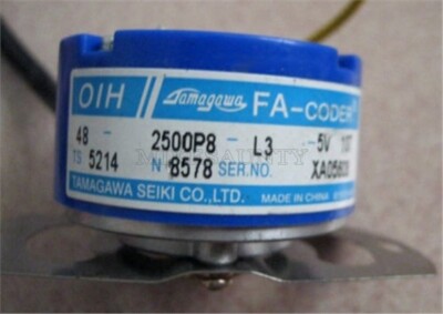 1Pcs Encoder 48-2500P8-L3-5V No Packaging Tamagawa Plc Module bv