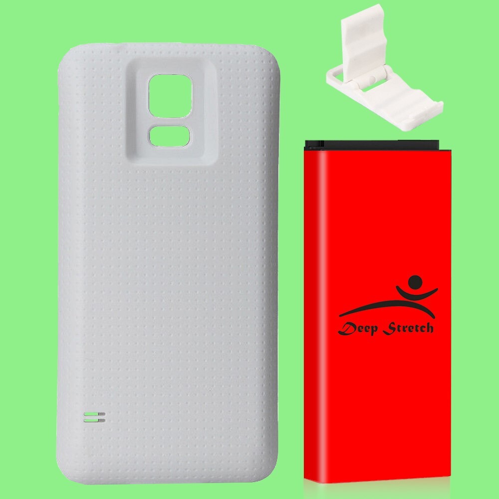 Grade A+ 9000mAh Extended Battery Cover Bracket f Samsung Galaxy S5 SM-G900P New