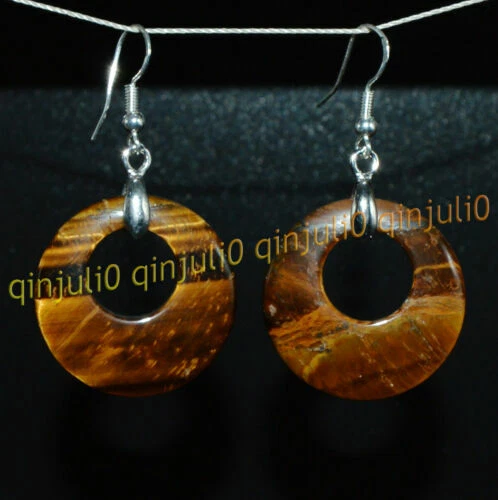 Tigers Eye Beauty Costume Earrings