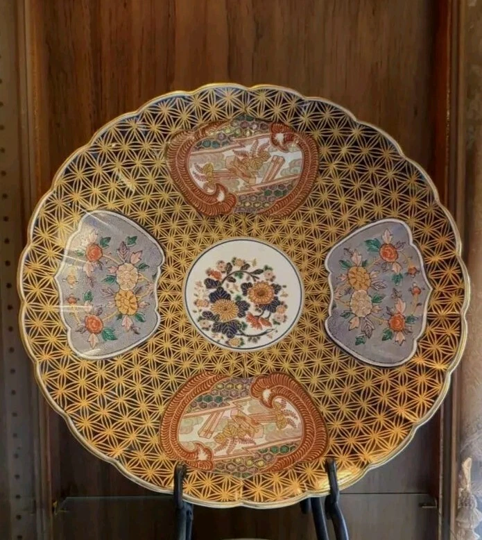 深川板古董日本盘子| eBay