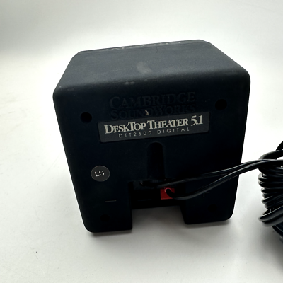【未使用品】CREATIVE DESKTOP THEATER 2500V Cambridge Soundworks Creative Speaker w Wire Desktop Theater