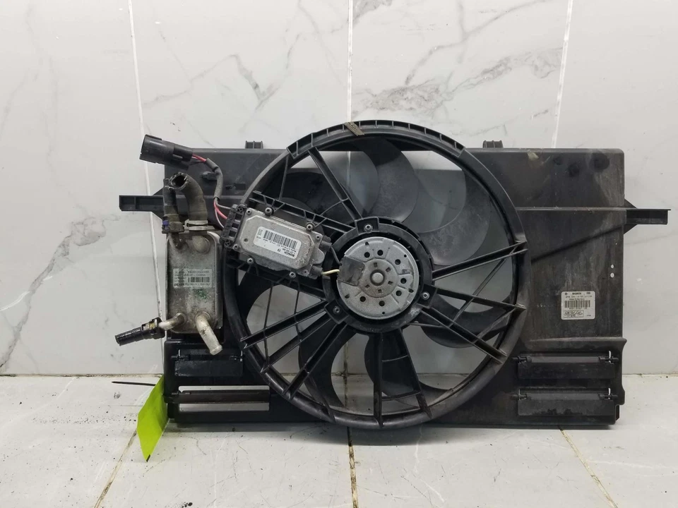 2011 VOLVO V50 CONJUNTO DE MOTOR VENTILADOR DE REFRIGERAÇÃO #004652 - Imagem 2 de 4