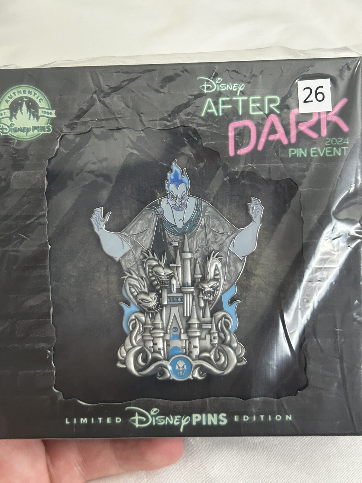 2024 Disney After Dark Villains Castle Takeover Hades Hercules Pin LE 500