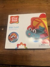 Play Day Baby Float Ages 1-2 Sun Canopy Smooth Leg Holes