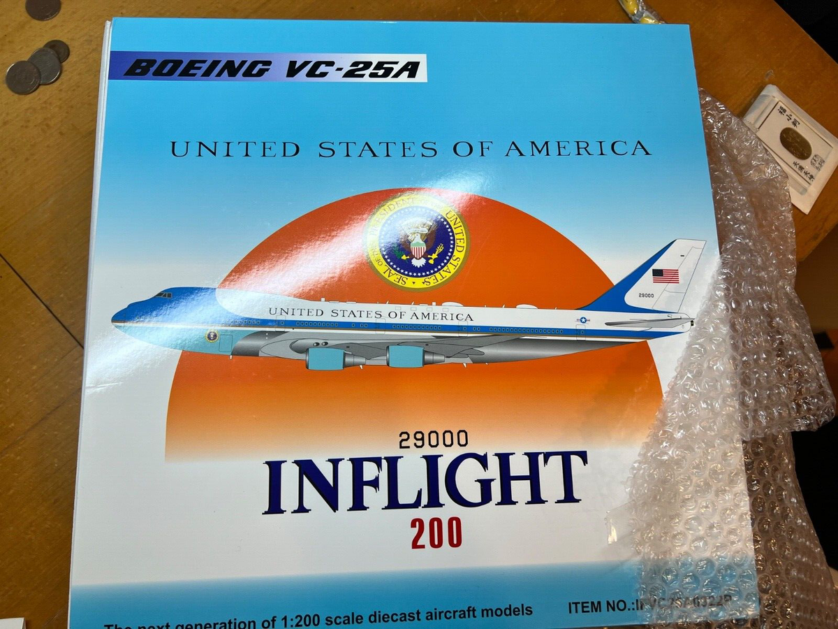 INFLIGHT200 USAF AIR FORCE ONE VC-137A + VC-25A BUNDLE / RARE