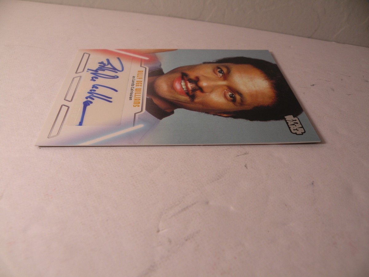 2013 Topps Star Wars Jedi Legacy autograph Billy Dee