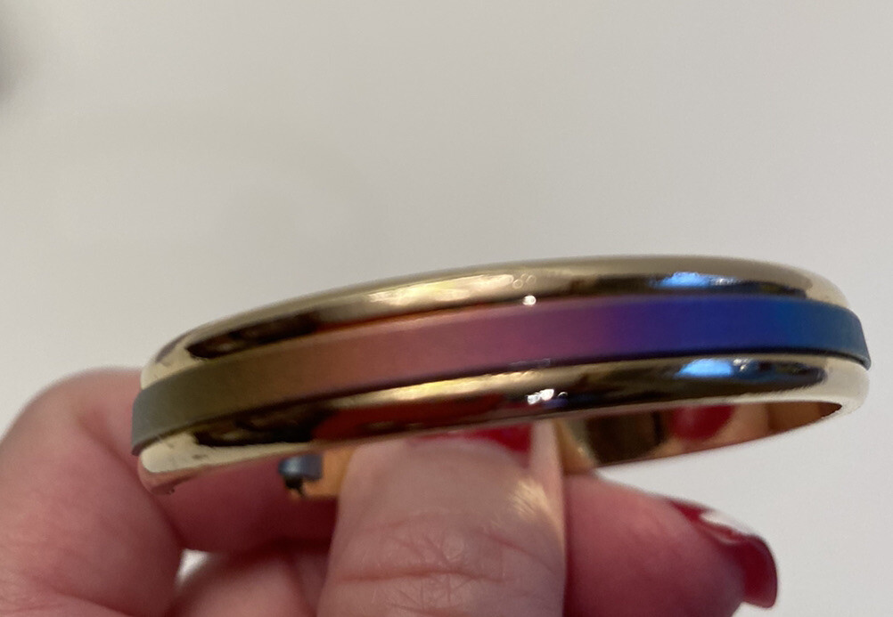 Titanium Women’s Cuff Bangle Braclet With Matchin… - image 4