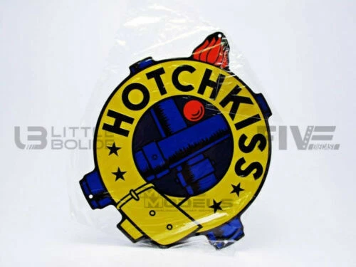 Véhicules miniatures bleus Hotchkiss