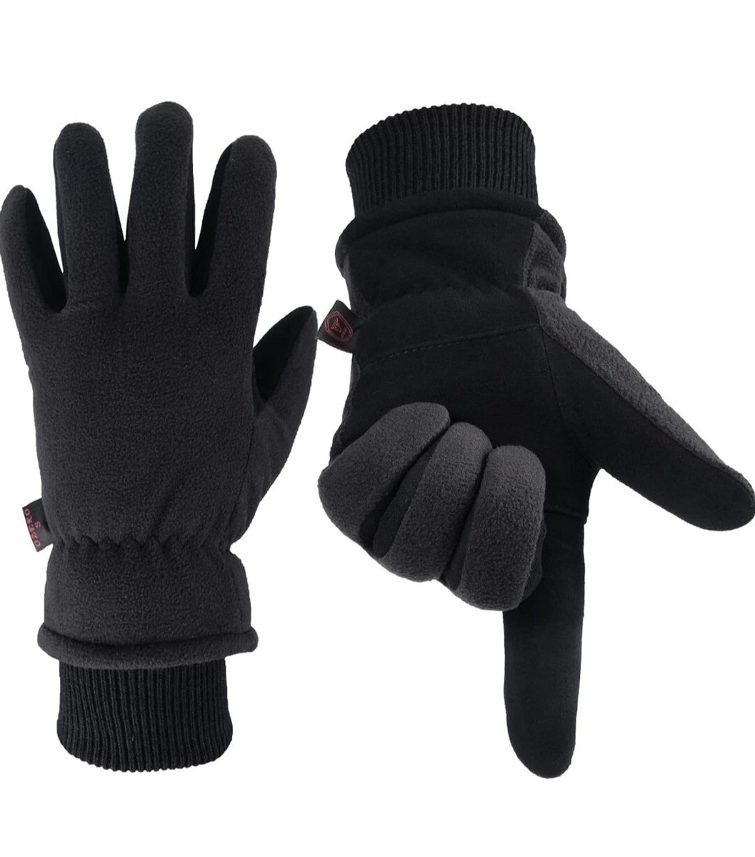 OZERO Winter Warm Gloves: Windproof Thermal Gloves for Men Women