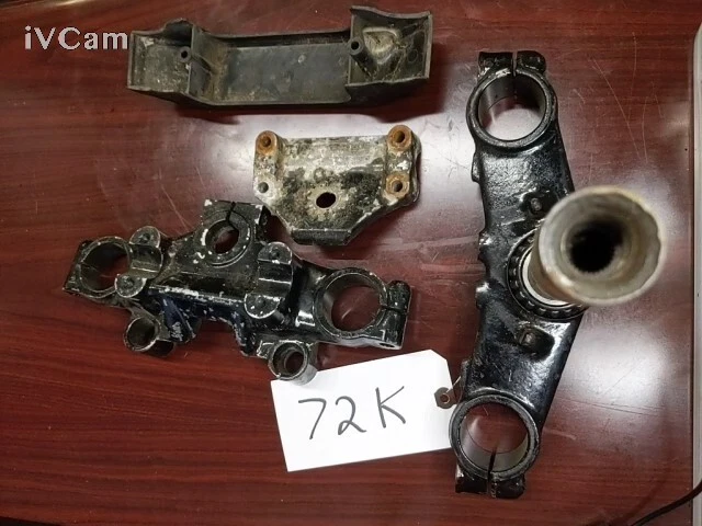 1980 Kawasaki KZ1000 E вал тройной дерево рулевого штока зажим хомут - Изображение 3 из 4