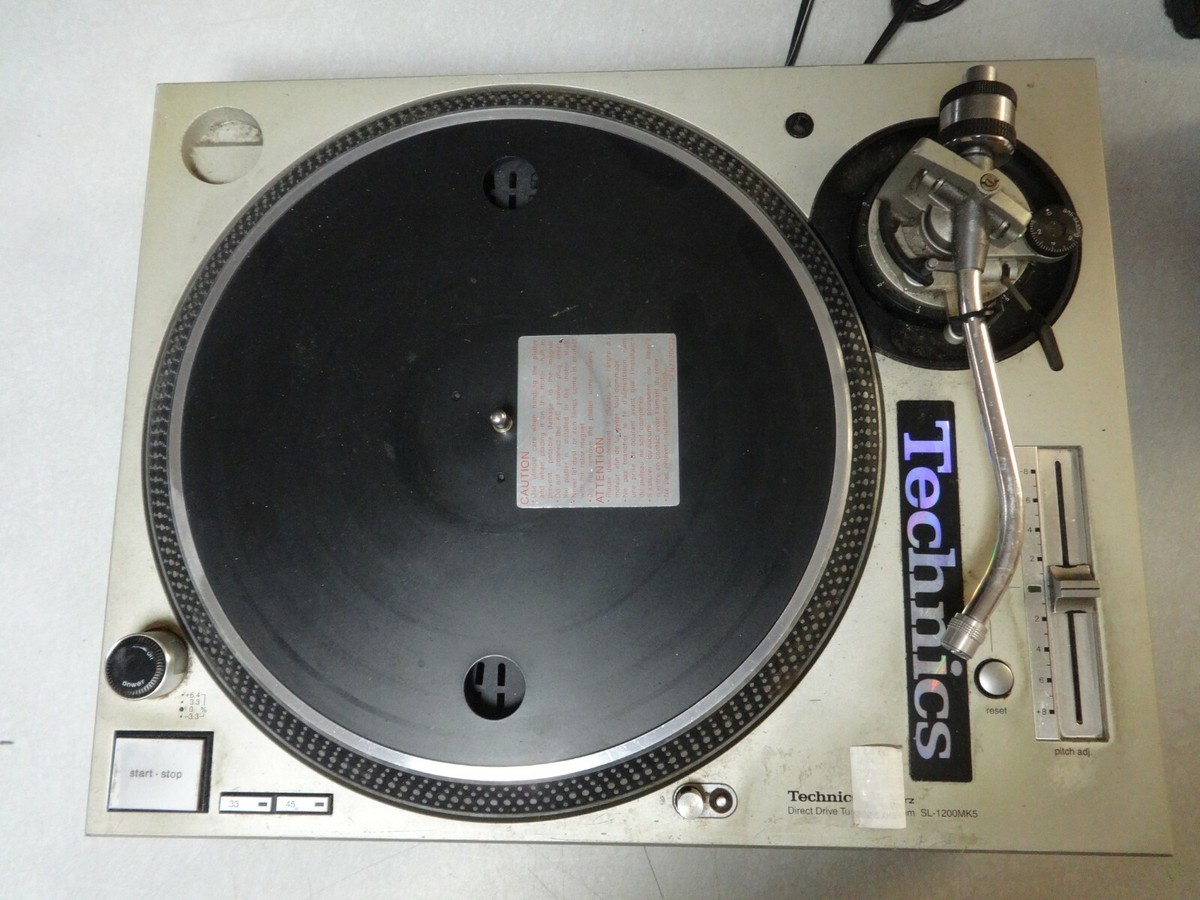 Technics Quartz Direct Drive Turntable System SL-1200MK5 | eBay