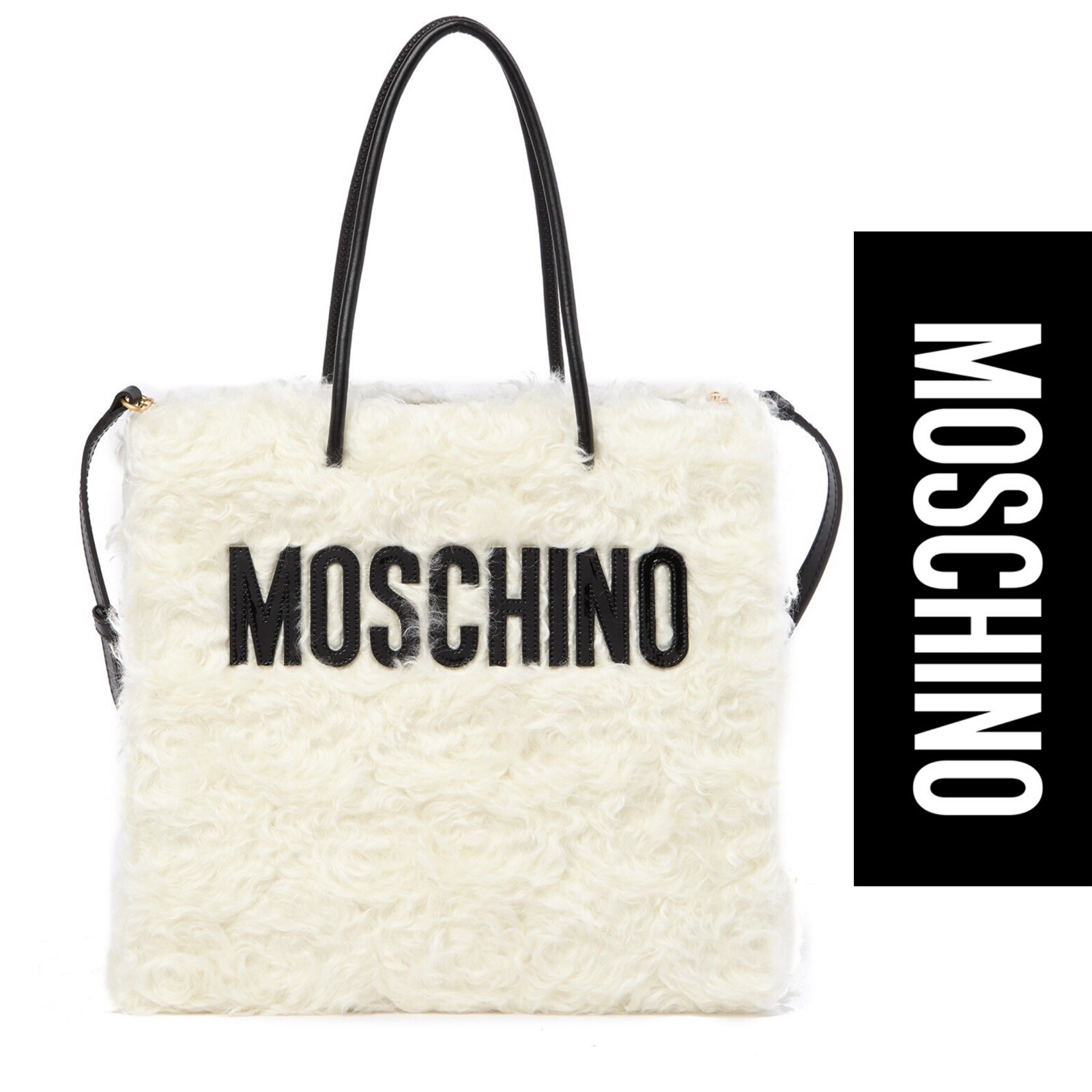 NWT Moschino Fuzzy Mohair Blend Autentic $1250