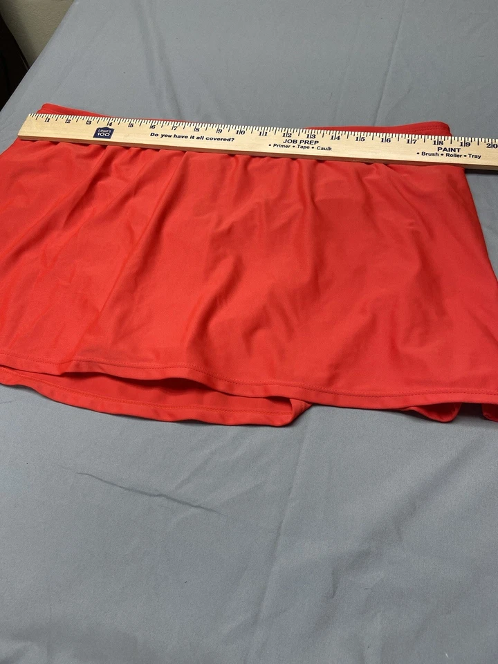 Catalina Mujeres Rojo Traje de Baño Falda de Natación Parte Inferior Talla XL USADO EN EXCELENTE ESTADO Foto 4 de 4